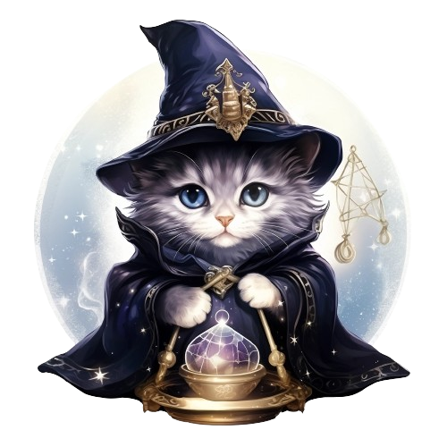 Fortune-telling ChatNyangi mascot